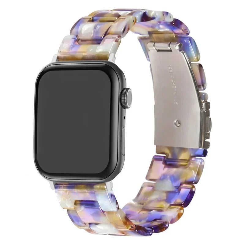 Resin Wrist band for Apple Watch - Premium Apple Watch Accessories from Dressmycell.com - Just $20! Shop now at Dressmycell.com