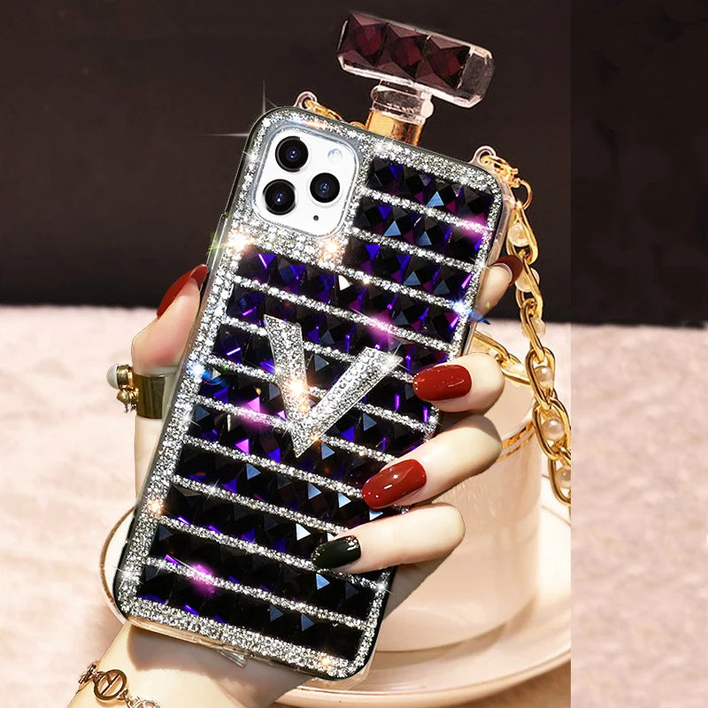 Rhinestone Diamond Bling Case for Samsung - Premium Mobile Phone Cases from Dressmycell.com - Just $23! Shop now at Dressmycell.com