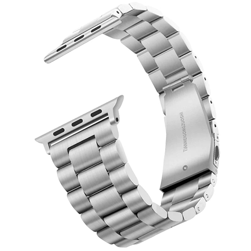 Stainless Steel Strap For Apple Watch - Premium Apple Watch Accessories from Dressmycell.com - Just $19! Shop now at Dressmycell.com