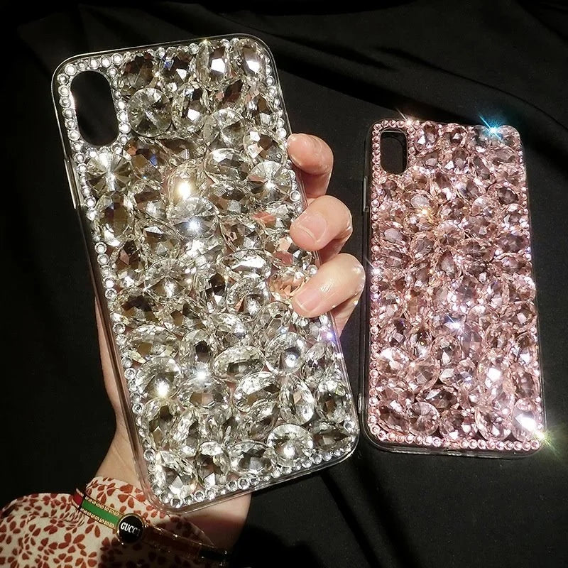 Fashion Crystal Diamond Case For Samsung - Premium Mobile Phone Cases from Dressmycell.com - Just $22! Shop now at Dressmycell.com