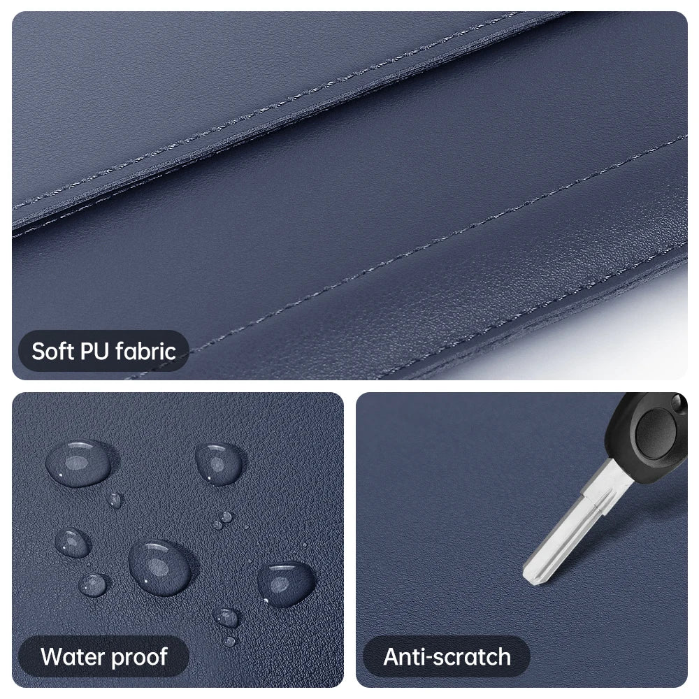 PU Leather Liner Sleeve For MacBook and Laptops - Premium Laptop Bags from Dressmycell.com - Just $60! Shop now at Dressmycell.com