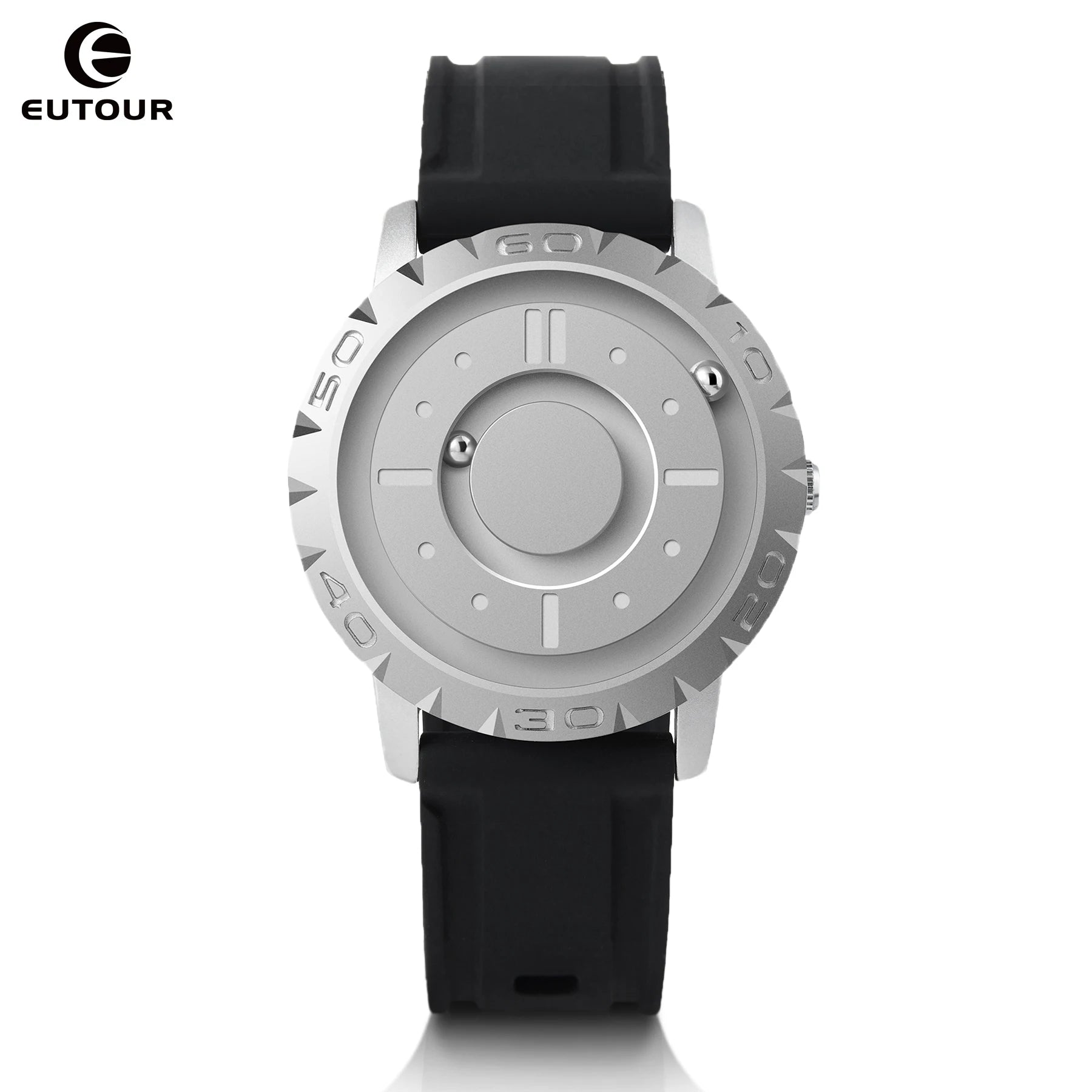 Eutour Iron Ball Magnetic Pointer Quartz Watch for Men - Premium Watches from Eutour - Just $62! Shop now at Dressmycell.com