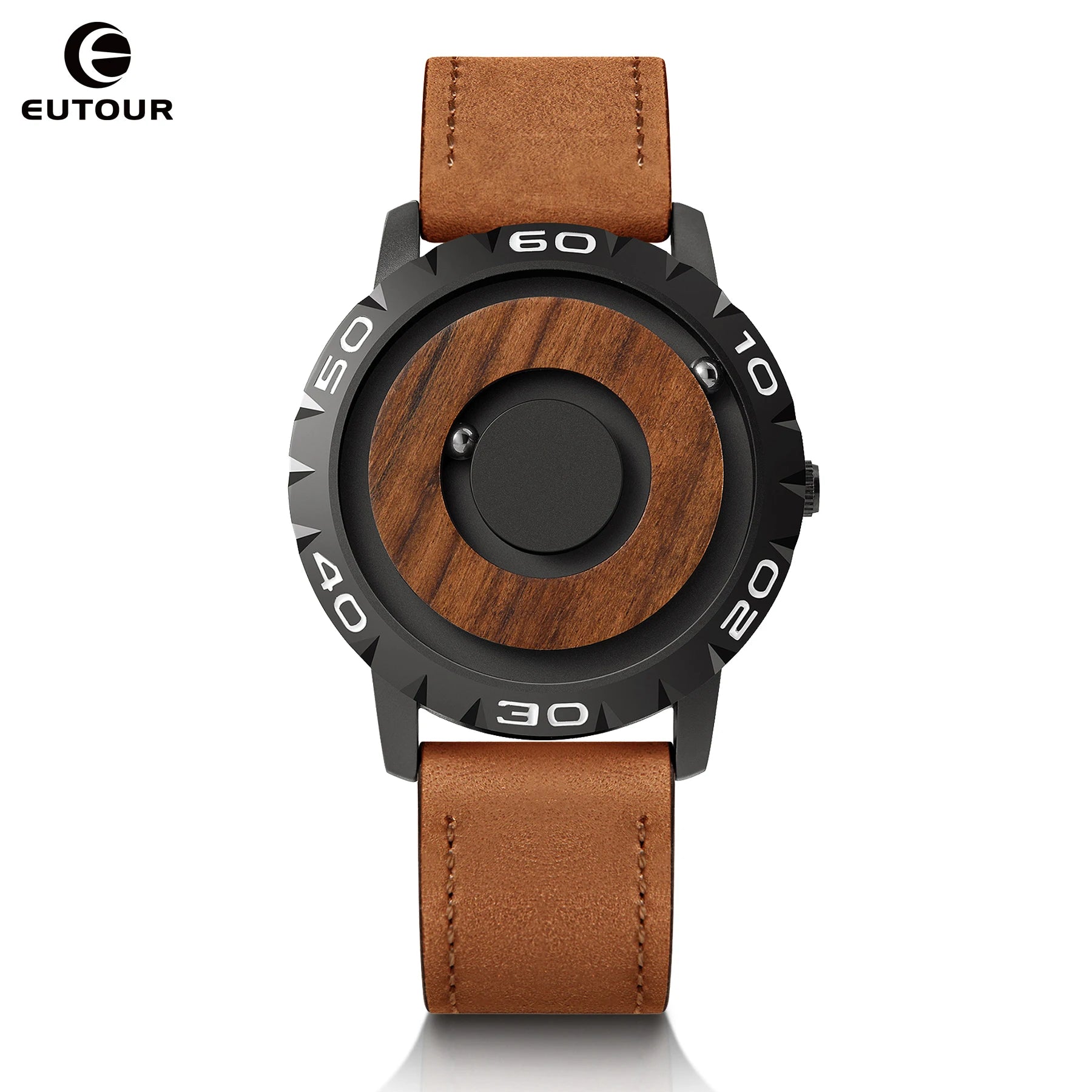 Eutour Iron Ball Magnetic Pointer Quartz Watch for Men - Premium Watches from Eutour - Just $62! Shop now at Dressmycell.com