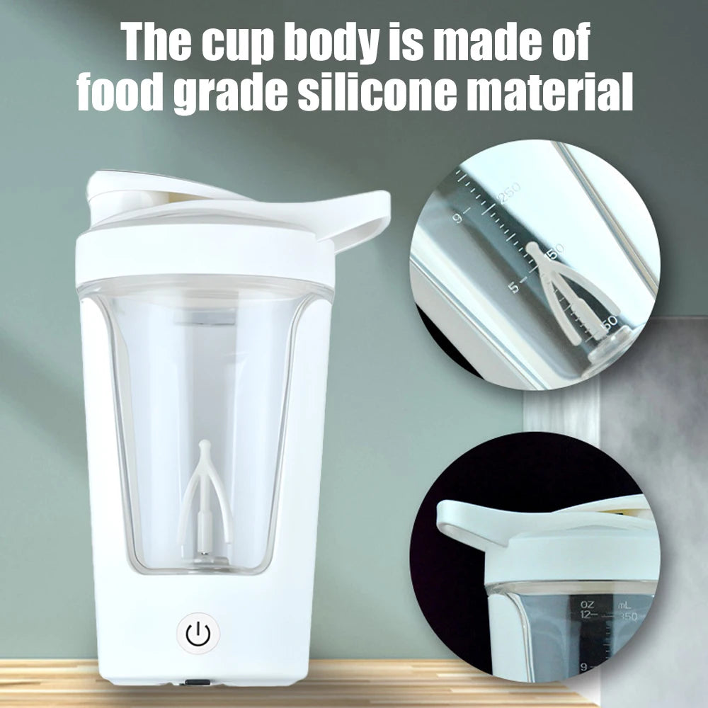 350ML Portable Automatic Protein Powder Mixing Cup - Premium Electronics from Dressmycell.com - Just $25! Shop now at Dressmycell.com