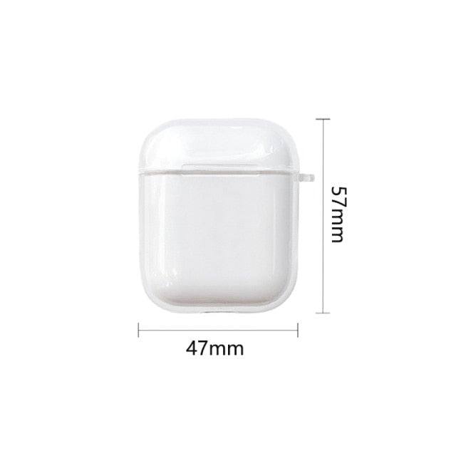 Crystal Clear Case For Apple AirPods - Premium Airpods Cases from Dressmycell.com - Just $13.00! Shop now at Dressmycell.com