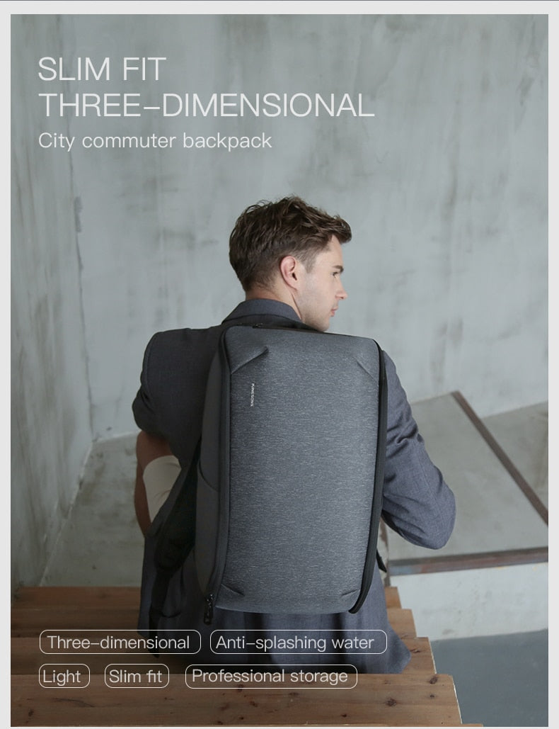 Kingsons Multifunction 15 inch Laptop Backpacks with Powerbank - Premium Laptop Bags from Dressmycell.com - Just $70.00! Shop now at Dressmycell.com