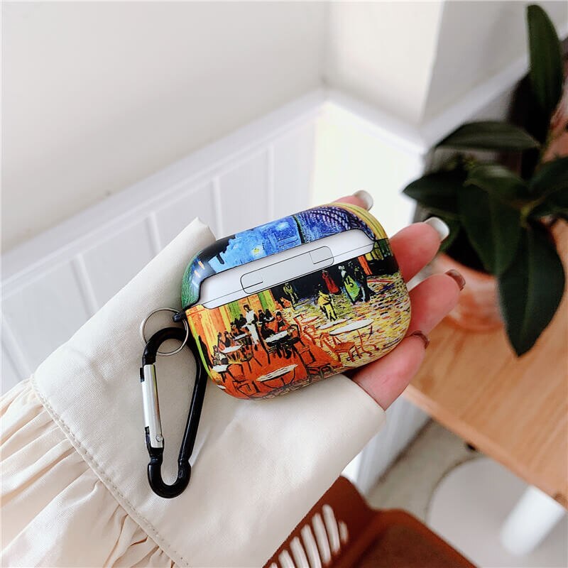 Van Gogh Oil Painting Protective Case for Airpods - Premium Airpods Cases from Dressmycell.com - Just $14.00! Shop now at Dressmycell.com