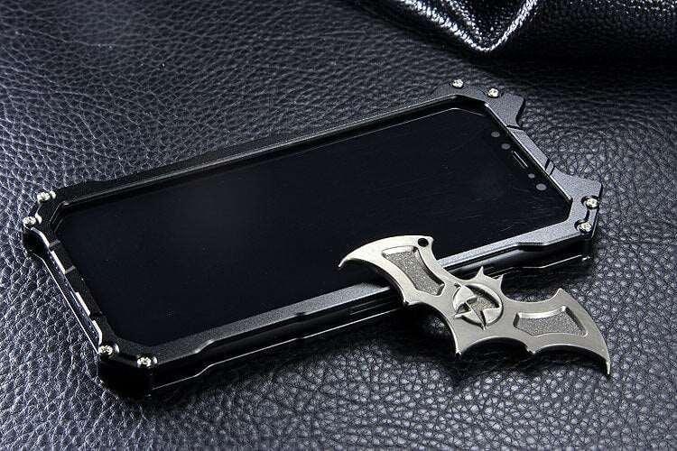 Batman Metal Armor Shockproof Case For iPhone - Premium Mobile Phone Cases from JSLTXDY - Just $35.00! Shop now at Dressmycell.com