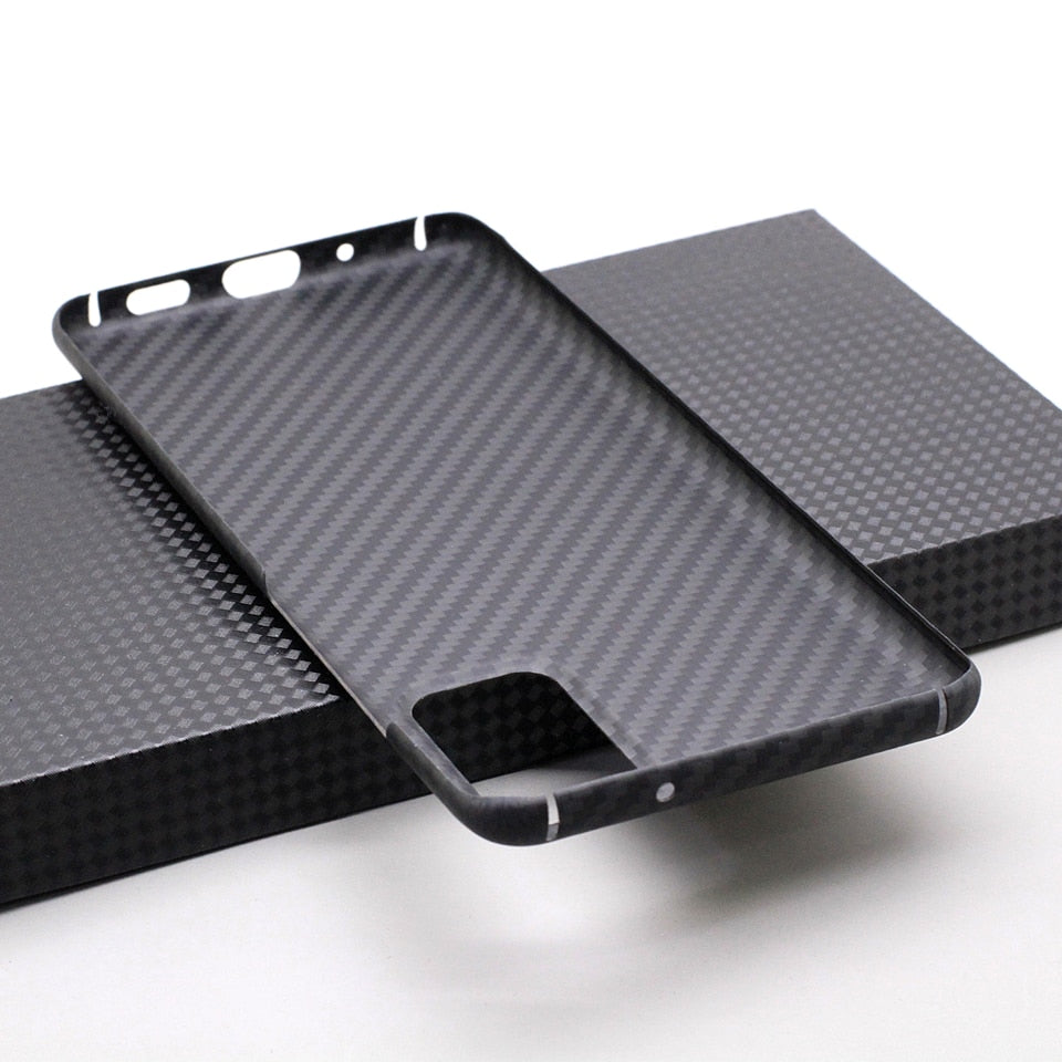 Real Pure Carbon Fiber Protective Case for Samsung - Premium Mobile Phone Cases from Dressmycell.com - Just $43.00! Shop now at Dressmycell.com