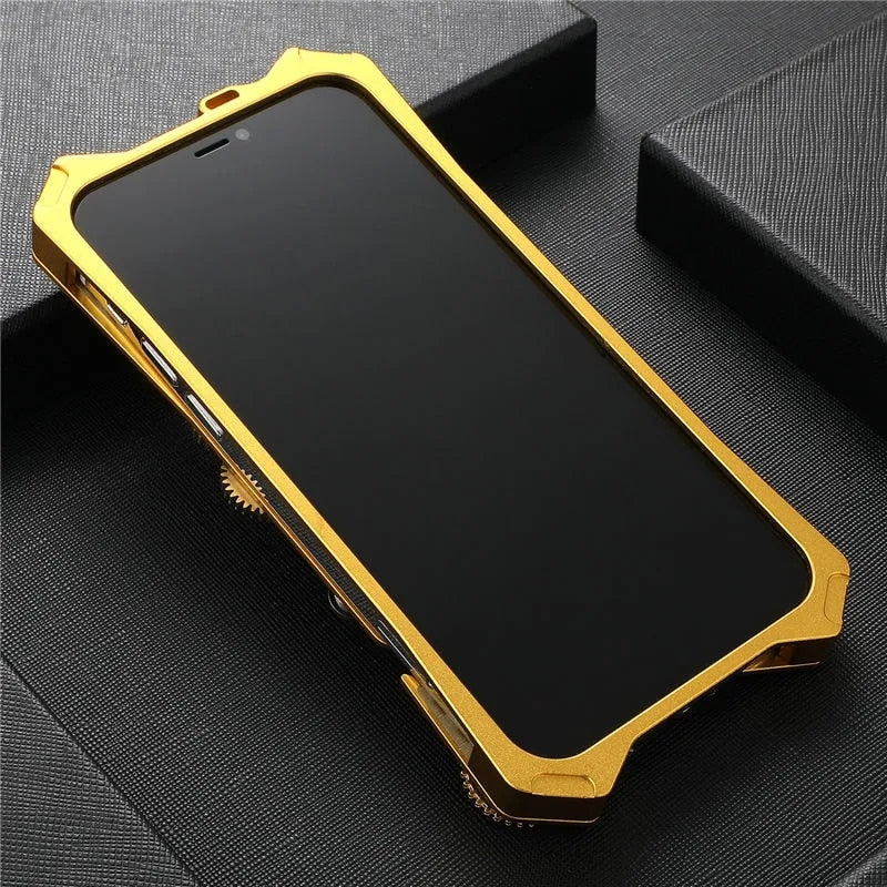 Armor Aluminum Pure Copper Case For iPhone - Premium Mobile Phone Cases from Dressmycell.com - Just $65.00! Shop now at Dressmycell.com
