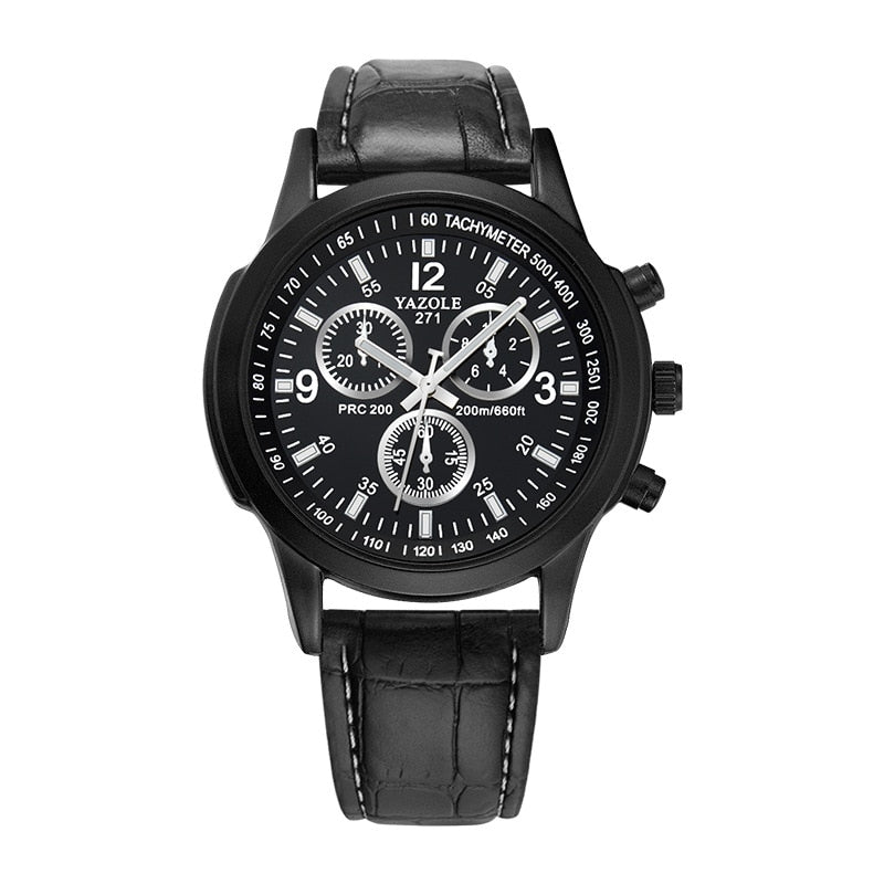 Casual Waterproof Quartz Watch For Men - Premium Watches from Dressmycell.com - Just $20.00! Shop now at Dressmycell.com