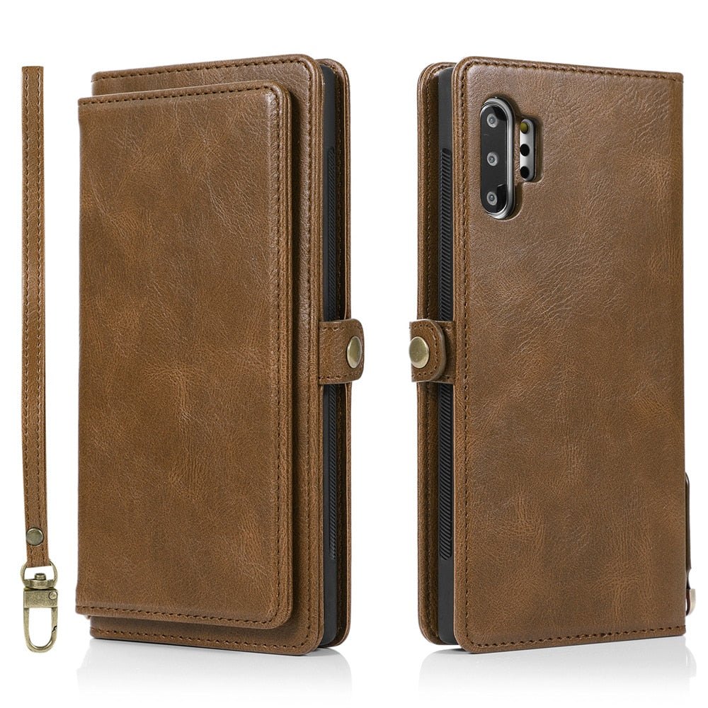Zleepy Flip Leather Wallet Case For Samsung - Premium Mobile Phone Cases from Dressmycell.com - Just $21.00! Shop now at Dressmycell.com