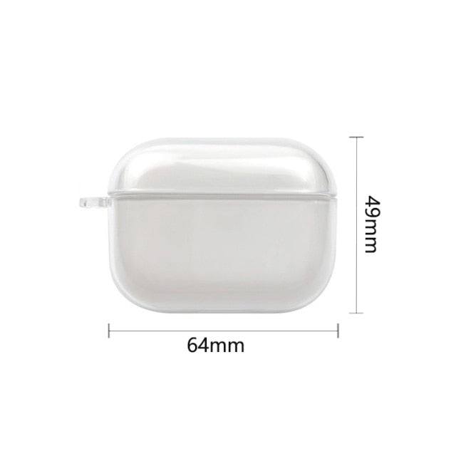 Crystal Clear Case For Apple AirPods - Premium Airpods Cases from Dressmycell.com - Just $13.00! Shop now at Dressmycell.com
