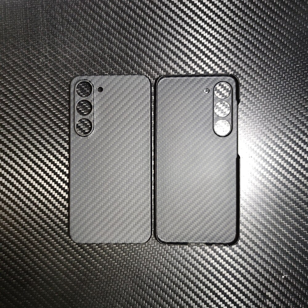 Pure Carbon Fiber Case for Samsung Galaxy S23 Series - Premium Mobile Phone Cases from Dressmycell.com - Just $40! Shop now at Dressmycell.com