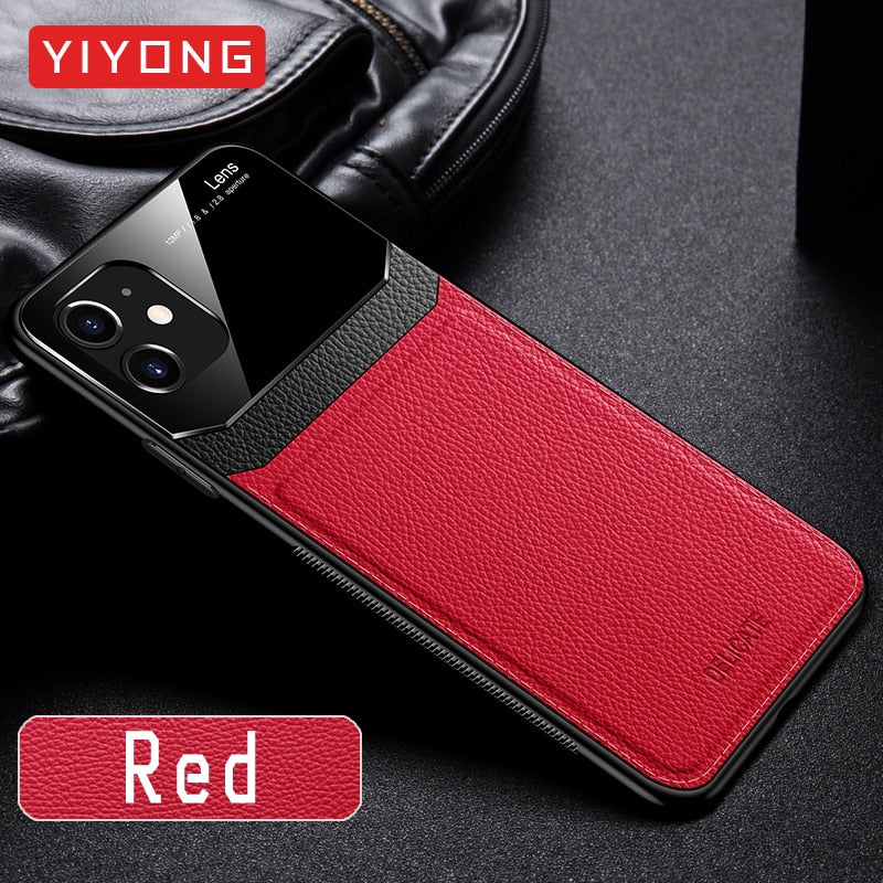 PU Leather Case with Built-in Magnet For iPhone - Premium Mobile Phone Cases from Dressmycell.com - Just $19.00! Shop now at Dressmycell.com