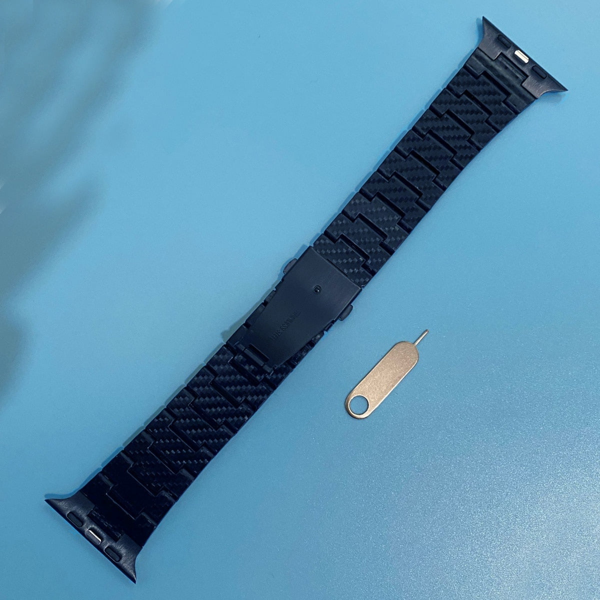 Lightweight Carbon Fiber Strap For Apple Watch - Premium Apple Watch Accessories from Dressmycell.com - Just $25.00! Shop now at Dressmycell.com