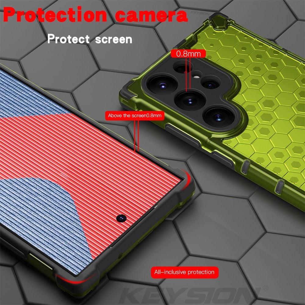 Keysion Honeycomb  Shockproof Case for Samsung - Premium Mobile Phone Cases from Keysion - Just $19.00! Shop now at Dressmycell.com