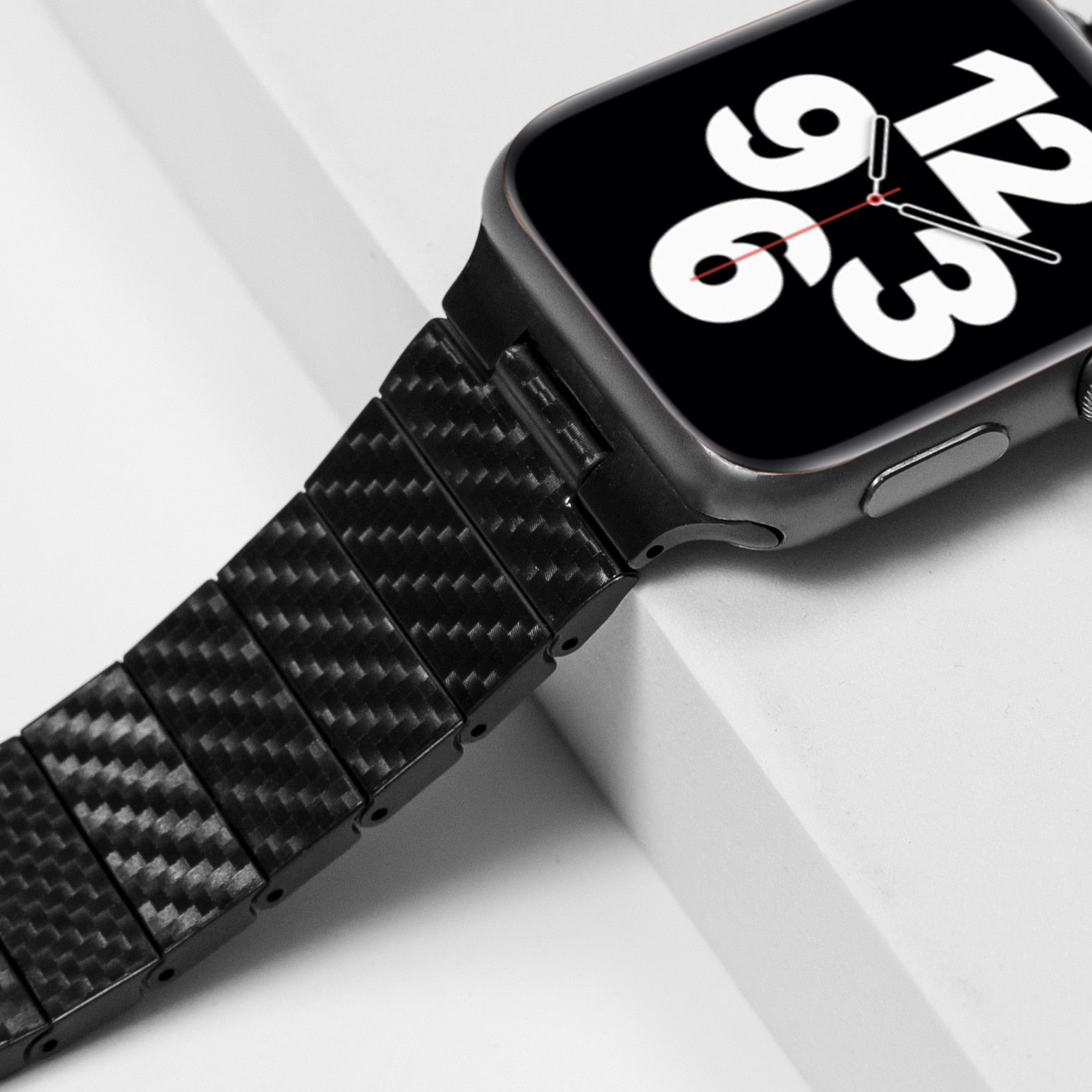 Lightweight Carbon Fiber Strap For Apple Watch - Premium Apple Watch Accessories from Dressmycell.com - Just $25.00! Shop now at Dressmycell.com