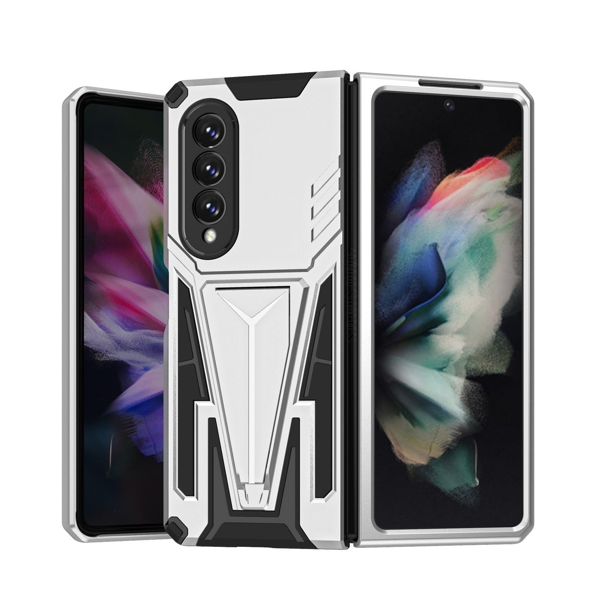 Shockproof Magnetic Armor Case for Samsung Galaxy Z Fold - Premium Mobile Phone Cases from Dressmycell.com - Just $22.00! Shop now at Dressmycell.com