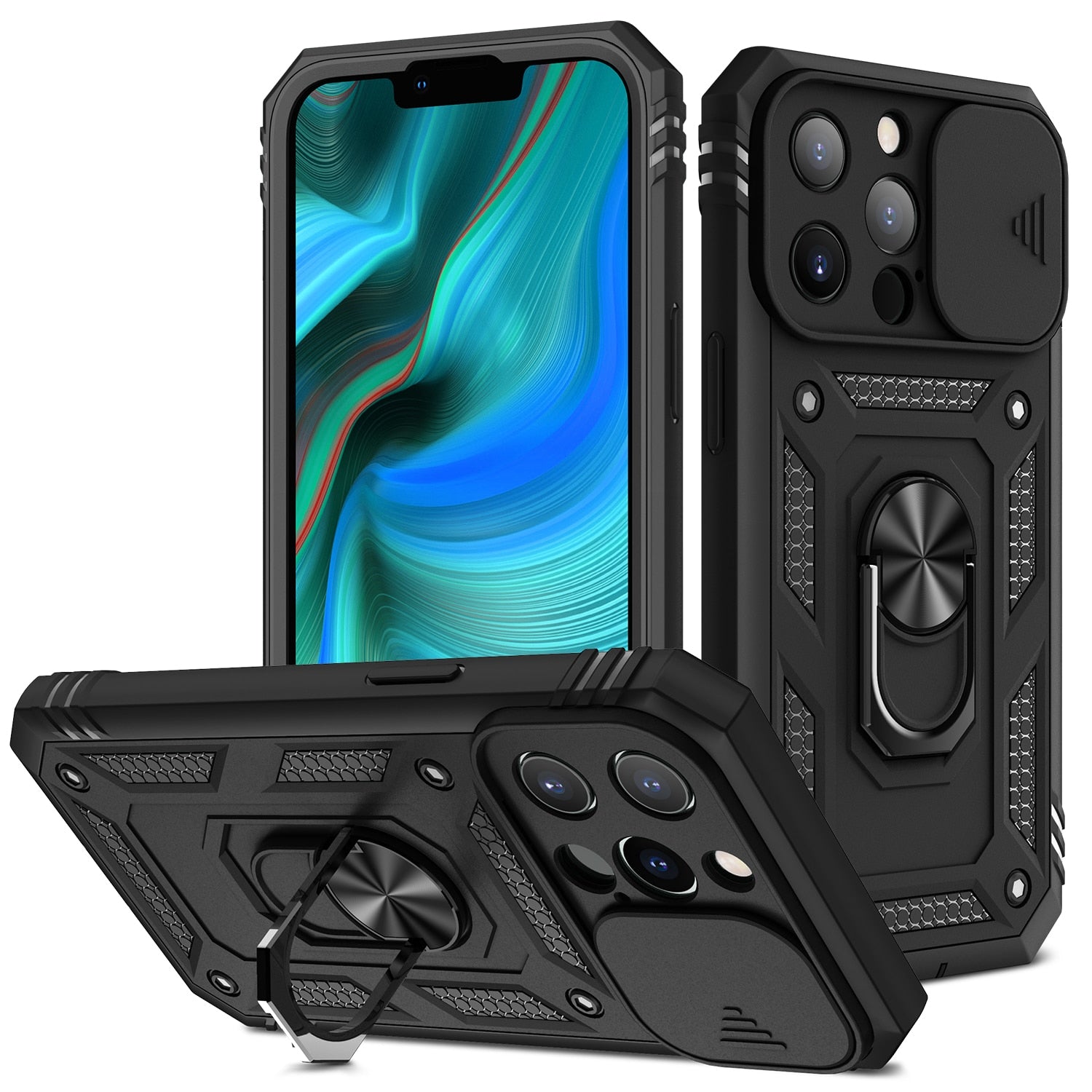 Heavy Duty 360 Protection Case For iPhone - Premium Mobile Phone Cases from Dressmycell.com - Just $20.00! Shop now at Dressmycell.com