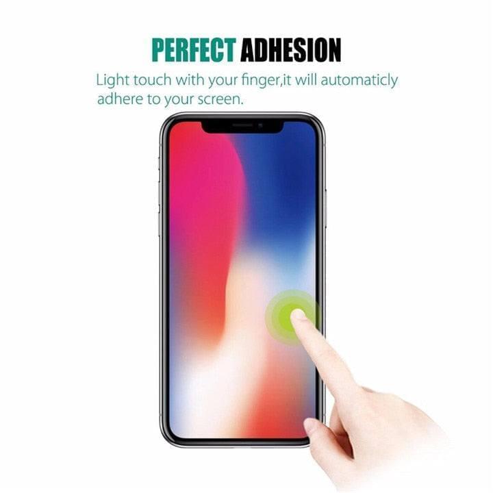 9H Scratch Proof Tempered Glass for iPhone - Premium Screen Protectors from Dressmycell.com - Just $15.00! Shop now at Dressmycell.com