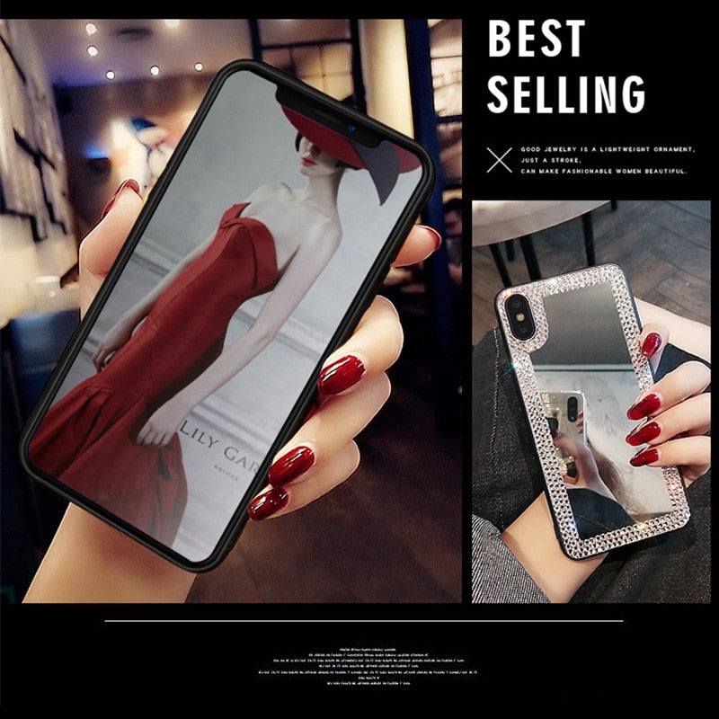 Fashion Mirror Case For iPhone - Premium Mobile Phone Cases from Dressmycell.com - Just $17.00! Shop now at Dressmycell.com