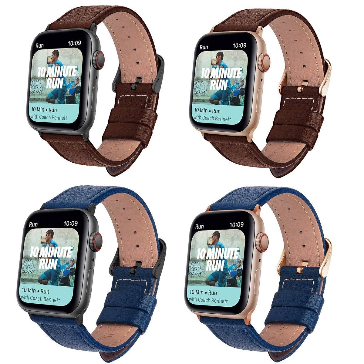 Eastar Leather Band for Apple Watch - Premium Apple Watch Accessories from Dressmycell.com - Just $16.00! Shop now at Dressmycell.com