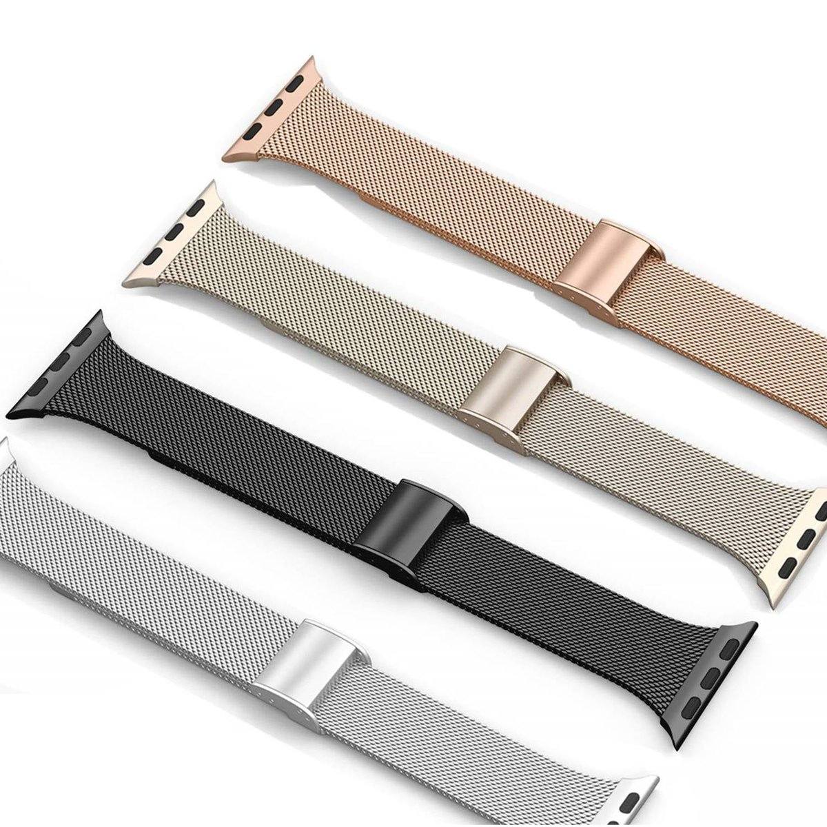 Stainless Steel Mesh Strap For Apple Watch - Premium Apple Watch Accessories from Dressmycell.com - Just $25.00! Shop now at Dressmycell.com