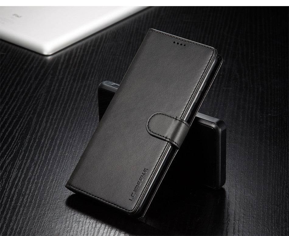 Luxurious Leather Flip Case For Samsung - Premium Mobile Phone Cases from Dressmycell.com - Just $18.00! Shop now at Dressmycell.com