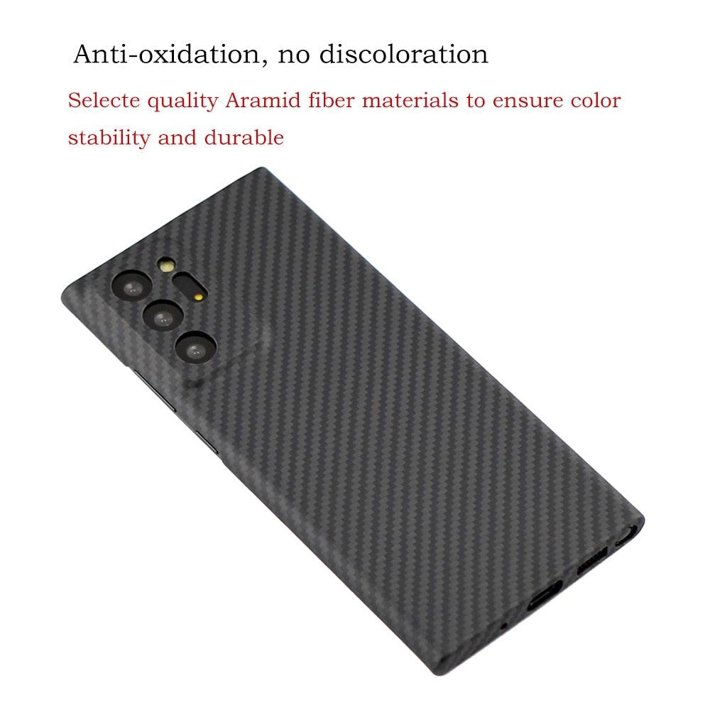Real Carbon Fiber Case For Samsung - Premium Mobile Phone Cases from Dressmycell.com - Just $45.00! Shop now at Dressmycell.com