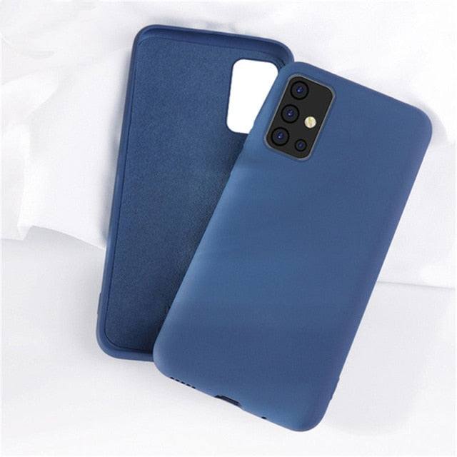Liquid Silicone Soft Case For Samsung Galaxy A&M Series - Premium Mobile Phone Cases from Dressmycell.com - Just $13.00! Shop now at Dressmycell.com