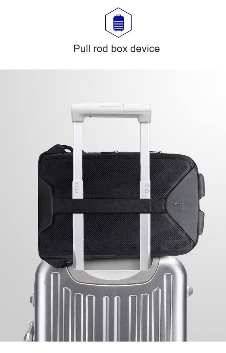 BANGE Capacity USB Charging Backpack - Premium Laptop Bags from Dressmycell.com - Just $80.00! Shop now at Dressmycell.com