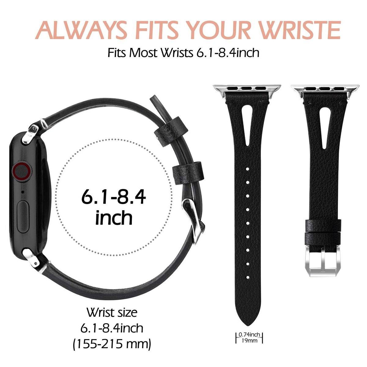 EASTAR Thin Strap For Apple Watch - Premium Apple Watch Accessories from Dressmycell.com - Just $20.00! Shop now at Dressmycell.com