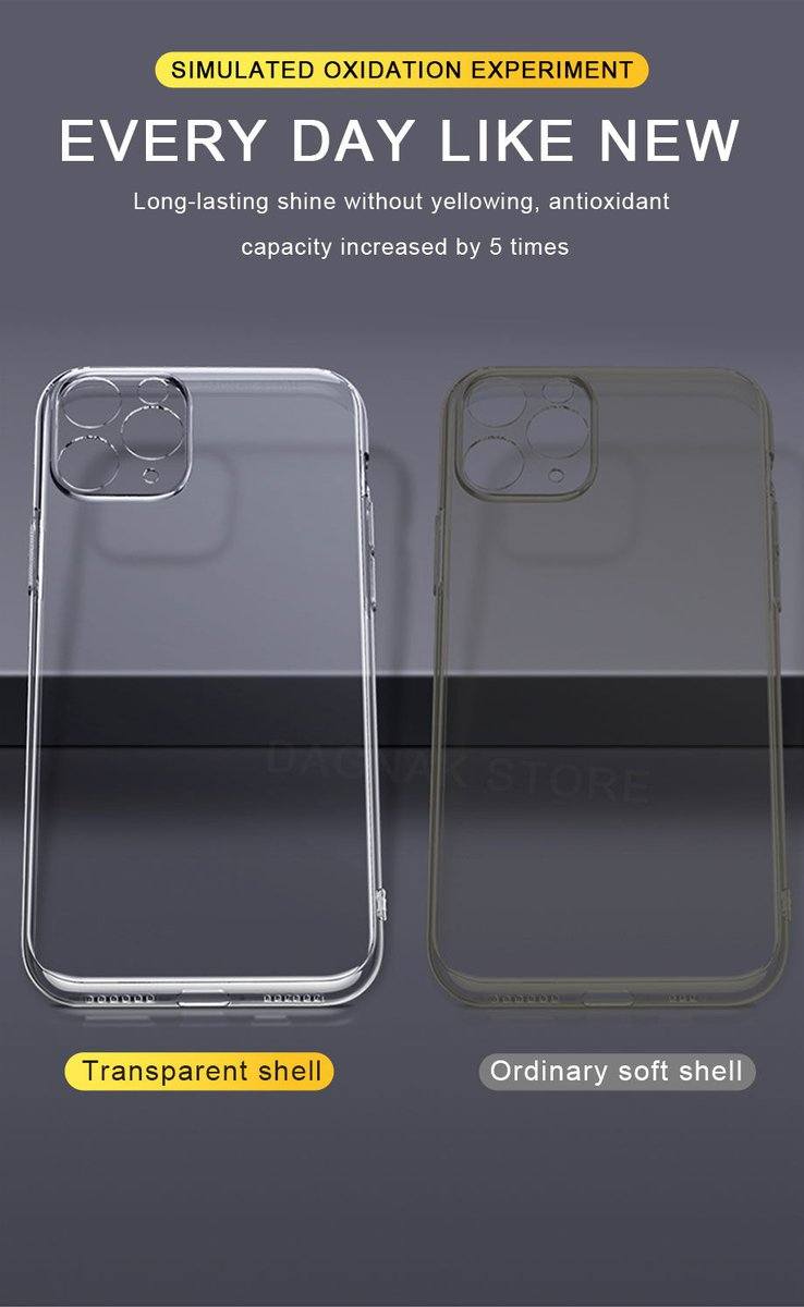 Transparent Lens Protection Case For iPhone - Premium Mobile Phone Cases from Dressmycell.com - Just $13.00! Shop now at Dressmycell.com