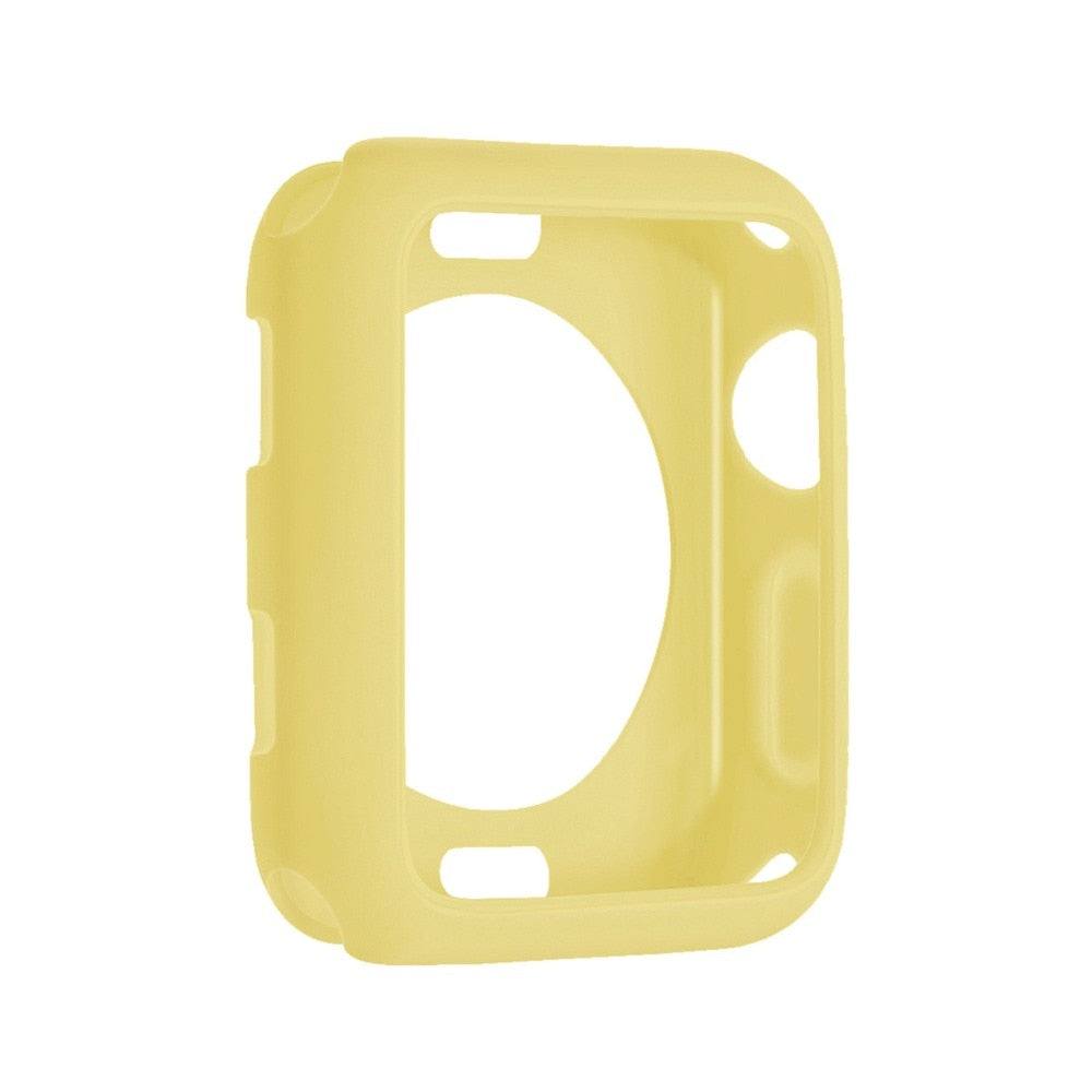 Soft Silicone Case for Apple Watch - Premium Apple Watch Accessories from Dressmycell.com - Just $15.00! Shop now at Dressmycell.com