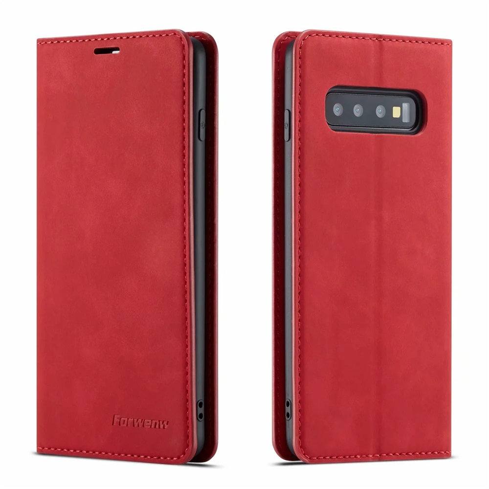 Classic Leather Flip Case For Samsung - Premium Mobile Phone Cases from Dressmycell.com - Just $18.00! Shop now at Dressmycell.com