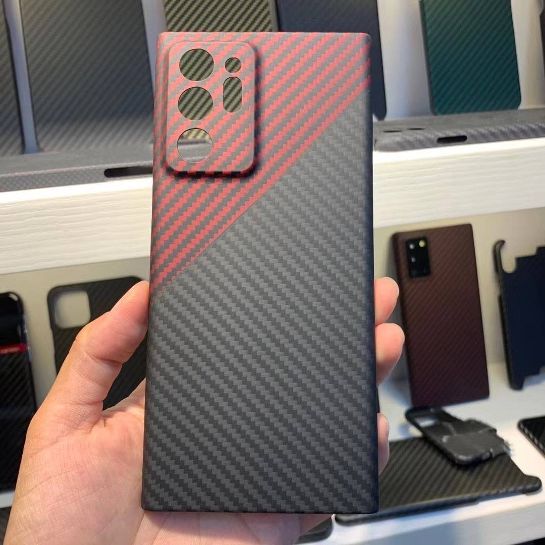 Real Carbon Fiber Case For Samsung - Premium Mobile Phone Cases from Dressmycell.com - Just $45.00! Shop now at Dressmycell.com