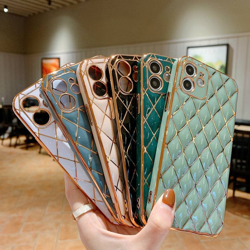 Luxury Electroplated Case For iPhone - Premium Mobile Phone Cases from Dressmycell.com - Just $18.00! Shop now at Dressmycell.com