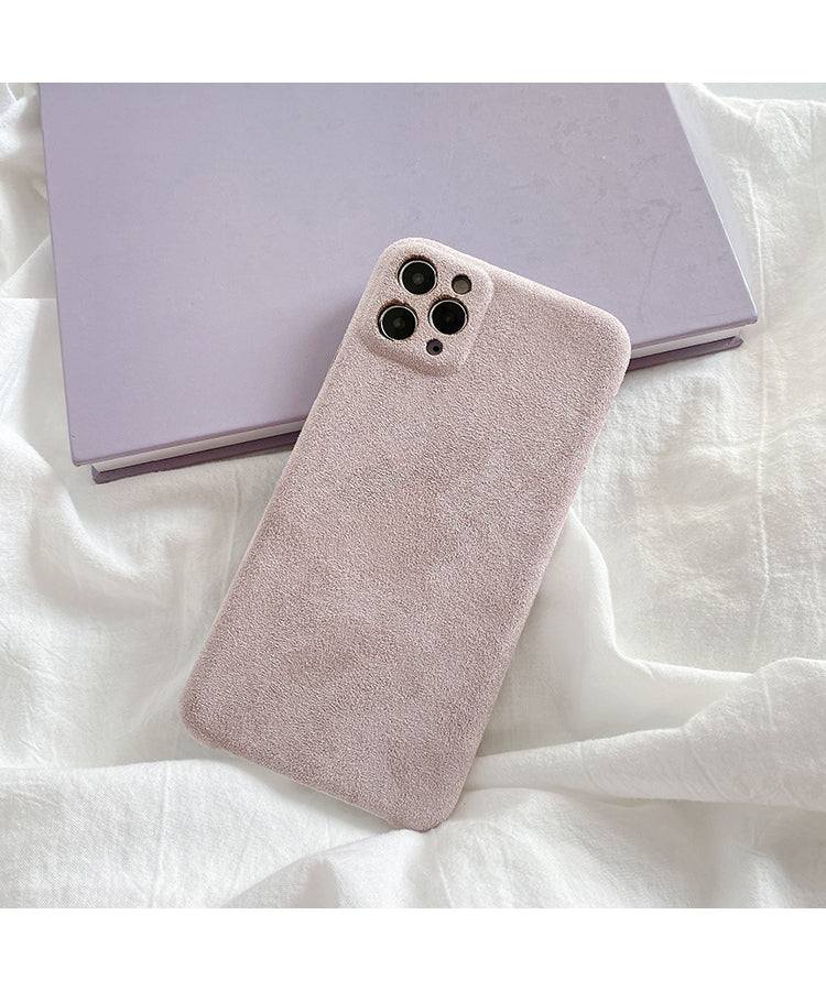Velvet Texture Cover Case For iPhone - Premium Mobile Phone Cases from Dressmycell.com - Just $18.00! Shop now at Dressmycell.com