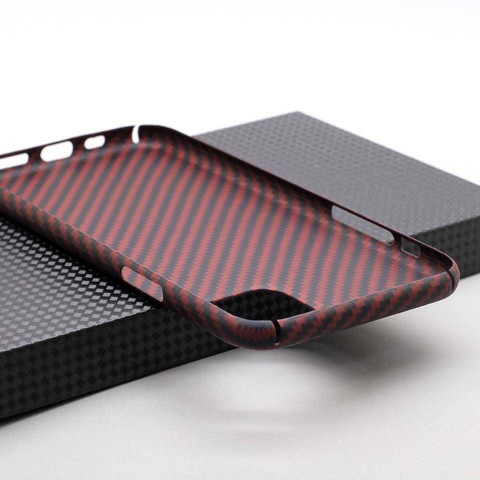 Real Pure Carbon Fiber Protective Case for iPhone - Premium Mobile Phone Cases from Dressmycell.com - Just $43.00! Shop now at Dressmycell.com