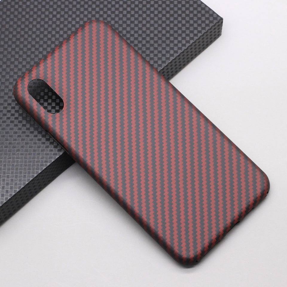 Real Pure Carbon Fiber Protective Case for iPhone - Premium Mobile Phone Cases from Dressmycell.com - Just $43.00! Shop now at Dressmycell.com