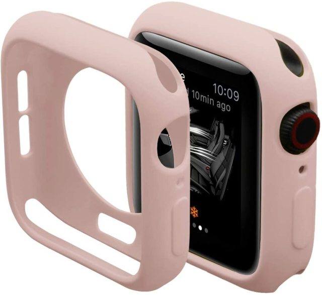 Soft Silicone Case for Apple Watch - Premium Apple Watch Accessories from Dressmycell.com - Just $15.00! Shop now at Dressmycell.com