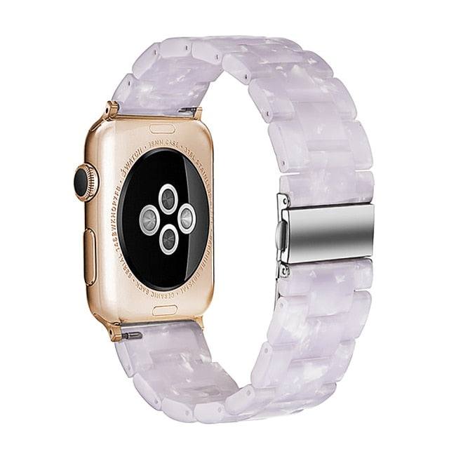 Resin Wrist band for Apple Watch - Premium Apple Watch Accessories from Dressmycell.com - Just $20.00! Shop now at Dressmycell.com