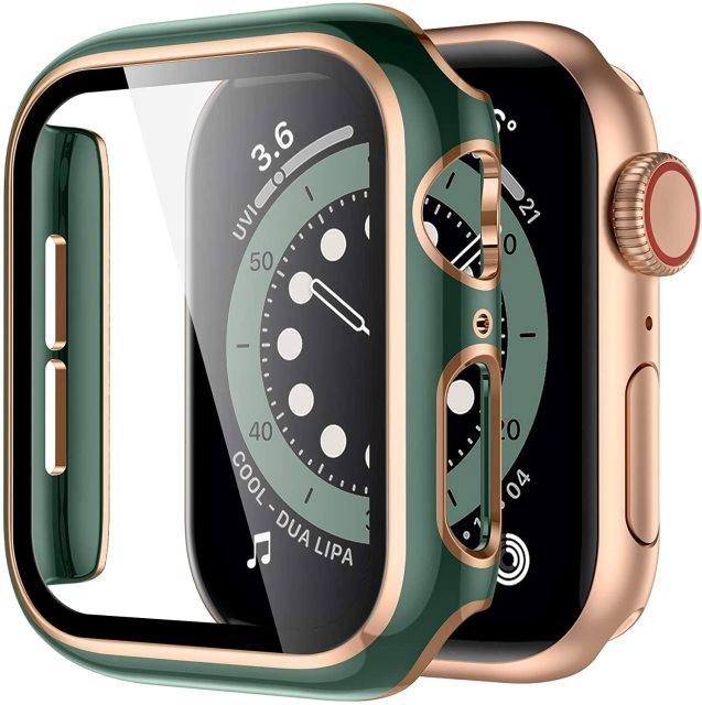 Tempered Glass Cover For Apple Watch - Premium Apple Watch Accessories from Dressmycell.com - Just $15.00! Shop now at Dressmycell.com
