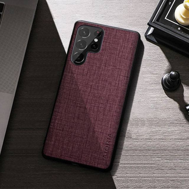 Premium Cloth Case For Samsung - Premium Mobile Phone Cases from Dressmycell.com - Just $17.00! Shop now at Dressmycell.com