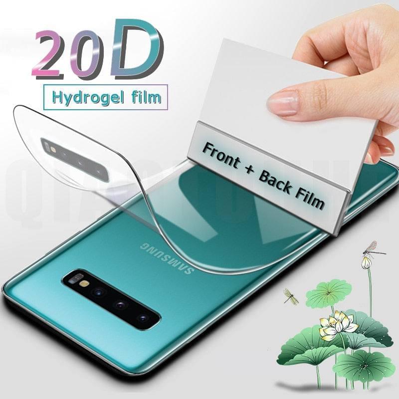 20D Front Back Full Cover Hydrogel Film For Samsung - Premium Screen Protectors from Dressmycell.com - Just $13! Shop now at Dressmycell.com