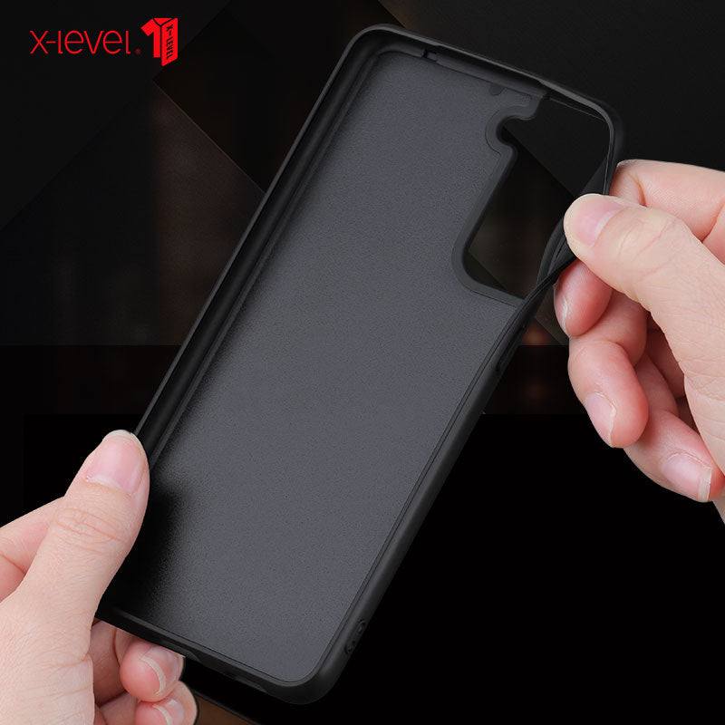 X-Level Leather Case For Samsung - Premium Mobile Phone Cases from Dressmycell.com - Just $18.00! Shop now at Dressmycell.com